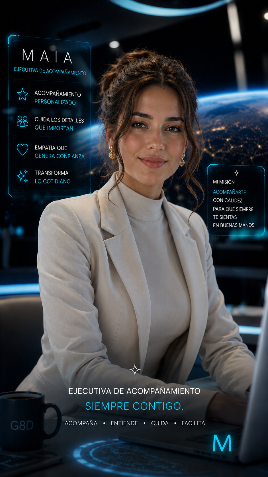 Retrato del agente MAIA